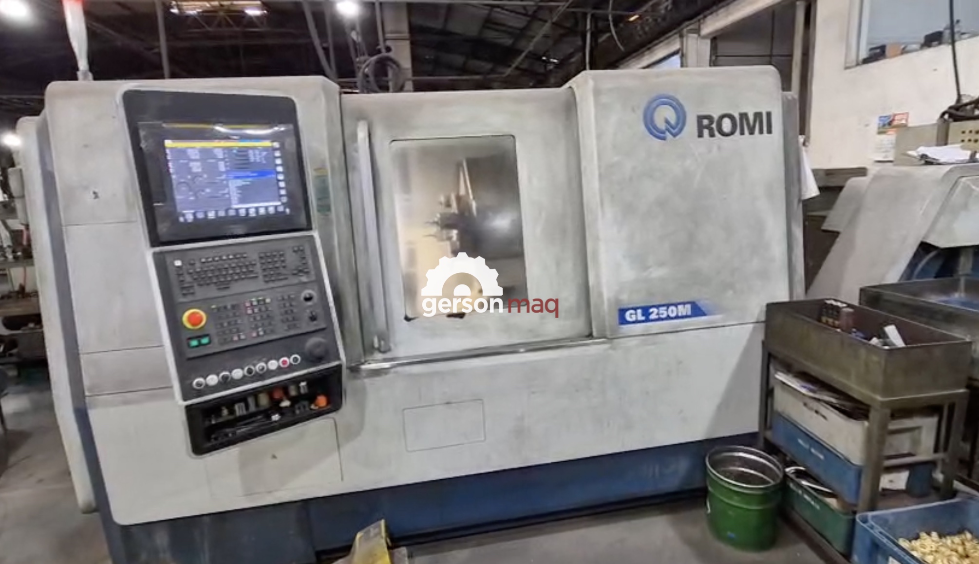 TORNO CNC ROMI GL250 M - ANO 2021 - FERRAMENTA ACIONADA
